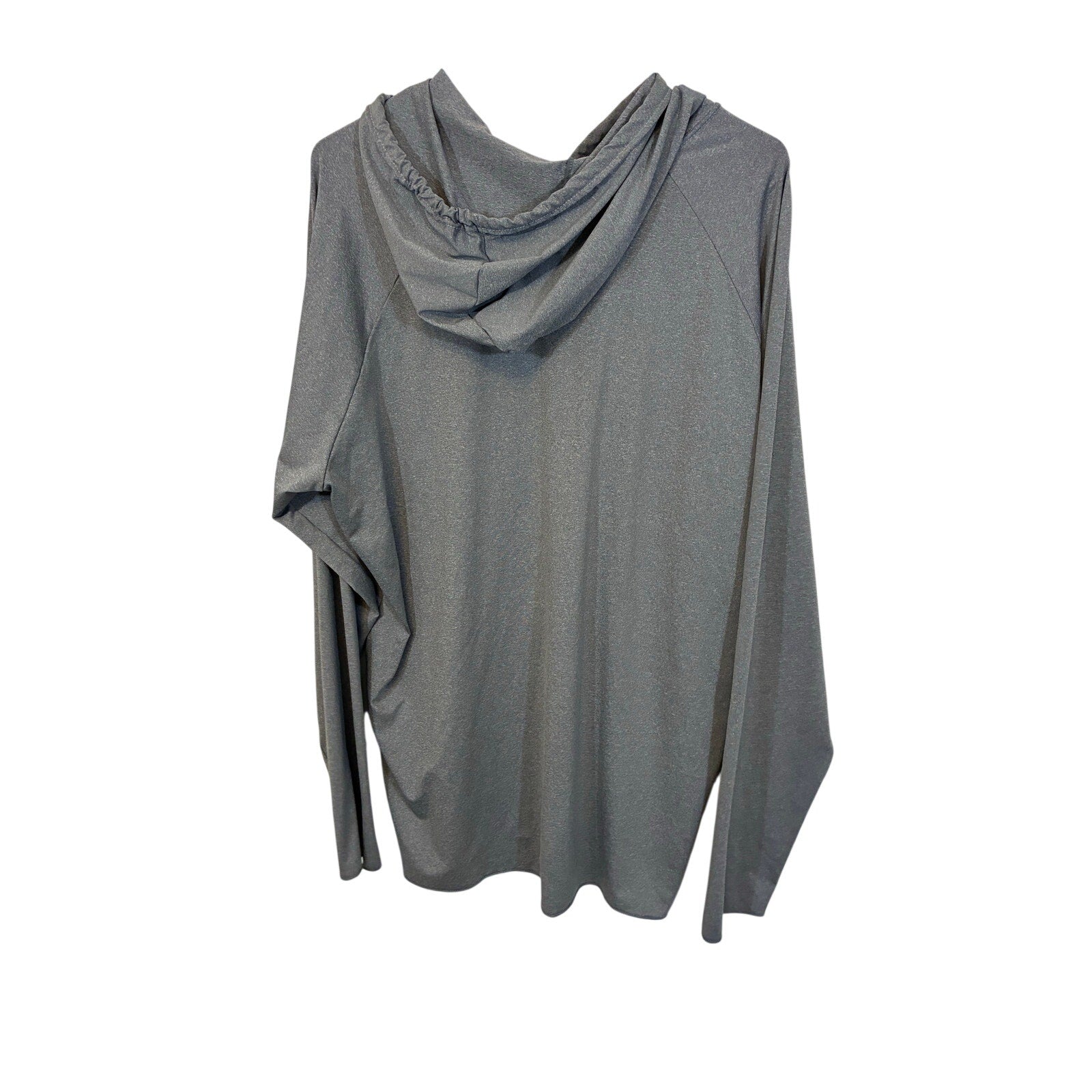 O'Neill Hyperdry Hybrid Hooded Top Mens XXL Gray UPF 50+ Surf Swim Rashguard