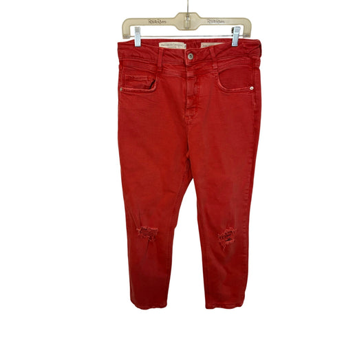 Anthropologie Pilcro The Letterpress Highrise Slim Jeans Tumblr Normcore 31