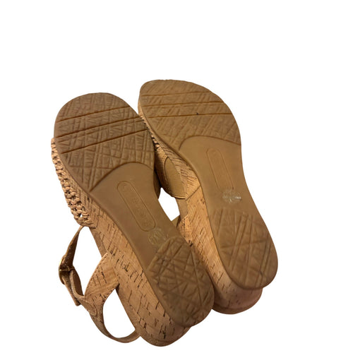Baretraps Fernelle Women’s Shoes Size 7.5M Natural Mary Jane Low Heel Comfort