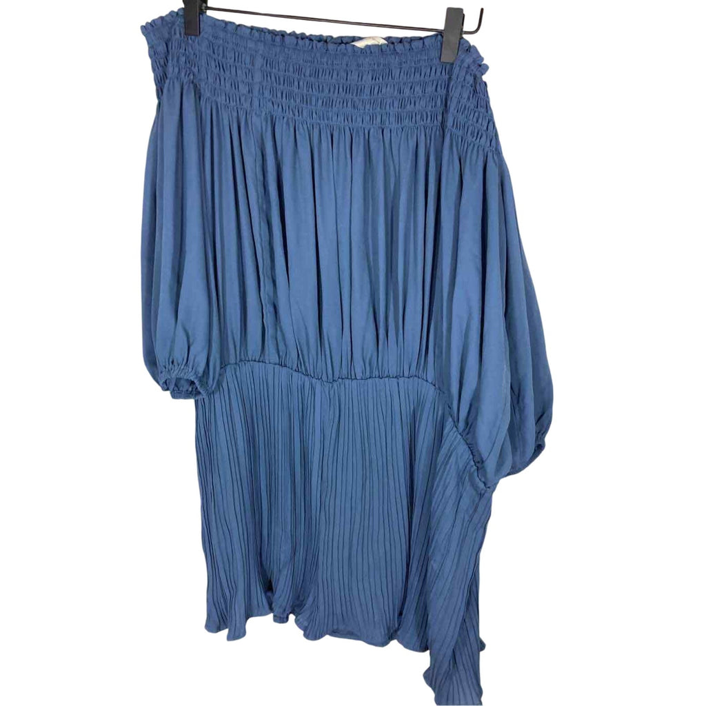 Blue Ruffled Her Entire Name Is Grace Whimsical Fairycore Romper