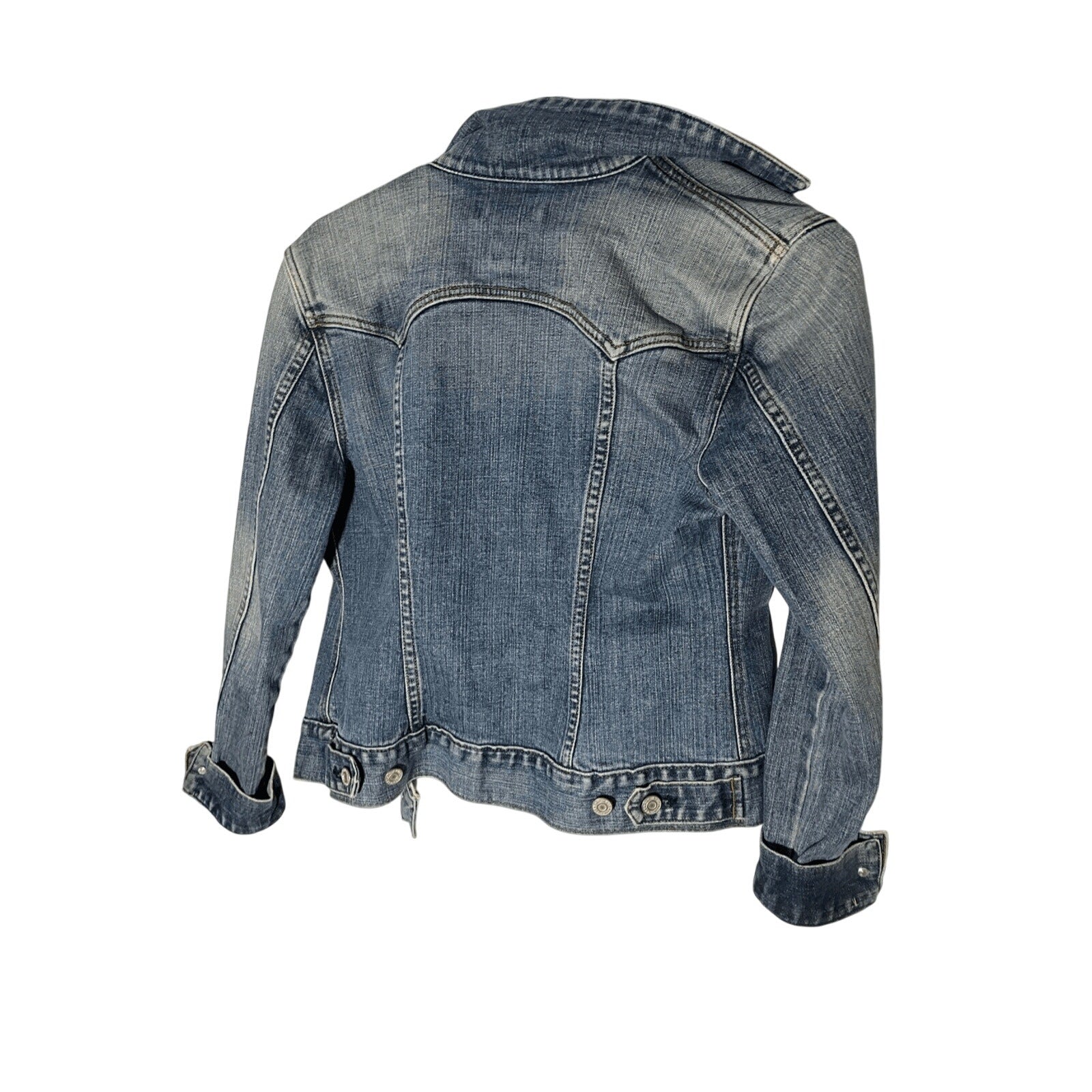 Gap Y2K Women's Trucker Denim Button Up Jacket