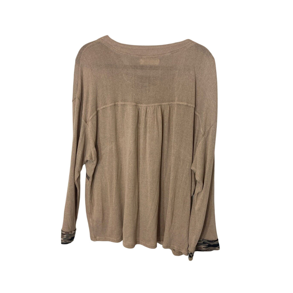 Time After Time Boho Women's Neutral Alternative Large Long Sleeve