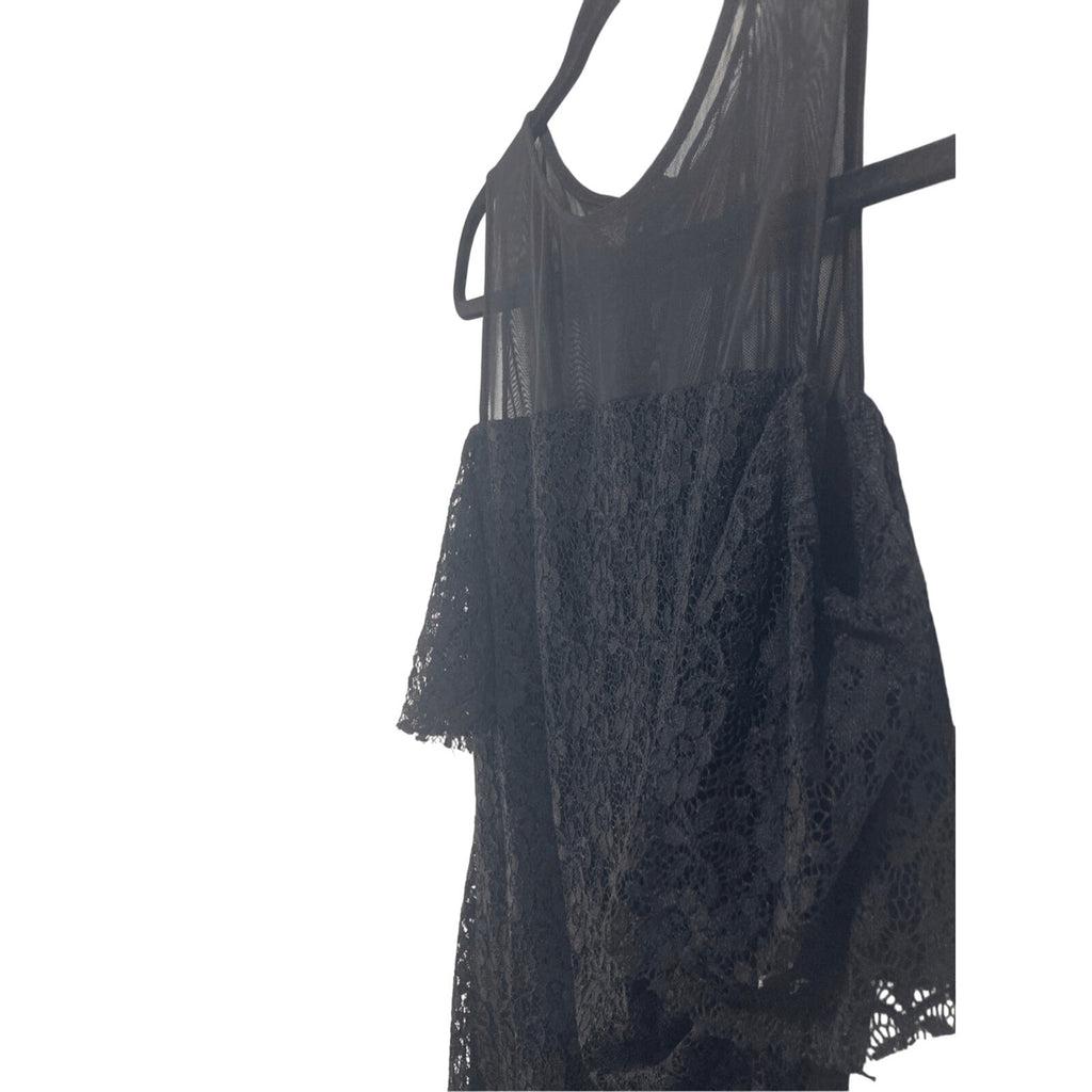 Chaps NWOT Sz 10 Women's Off Shoulder Lace Whimsygoth Preppy Dress