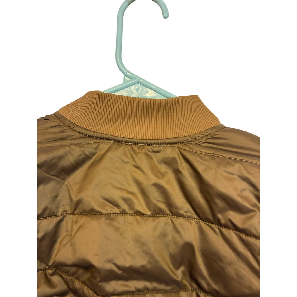Lululemon Reversible Non-Stop Bomber Jacket Women’s Small Gold EUC Streetwear