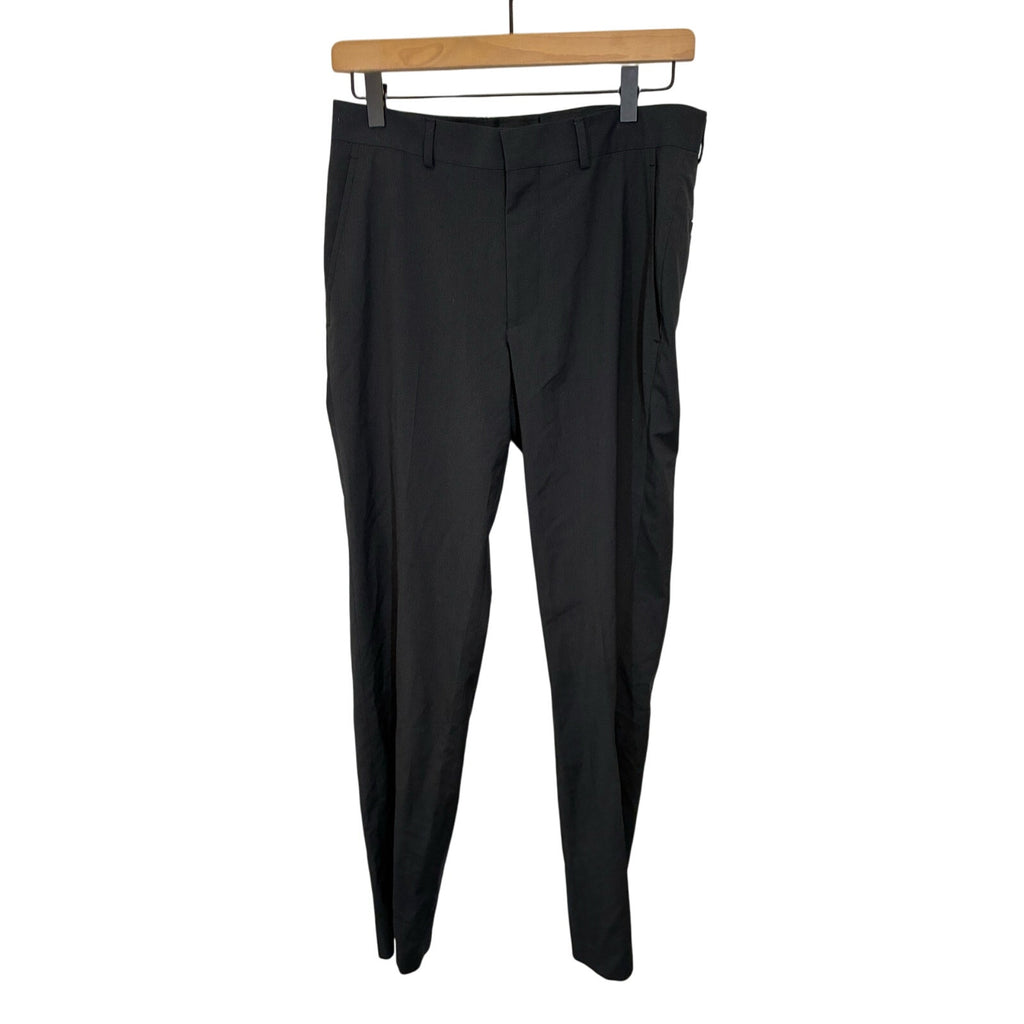Kenneth Cole Reaction Men's Dress Pants Black Business Corporate 30W x 32L