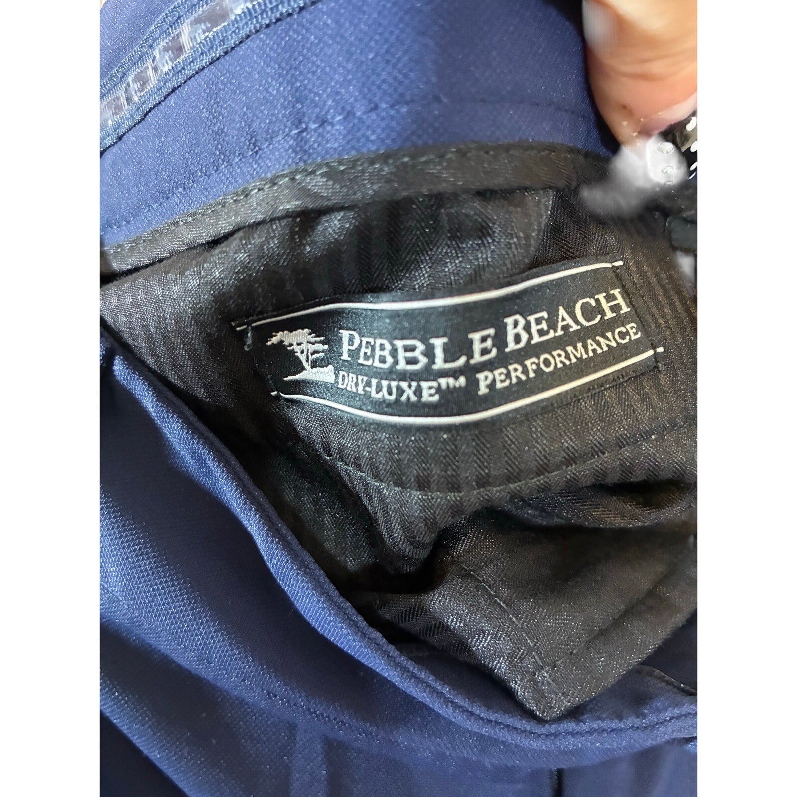 Pebble Beach Shorts Mens Size 44 Blue Casual Golf Flat Front Chino Sportswear