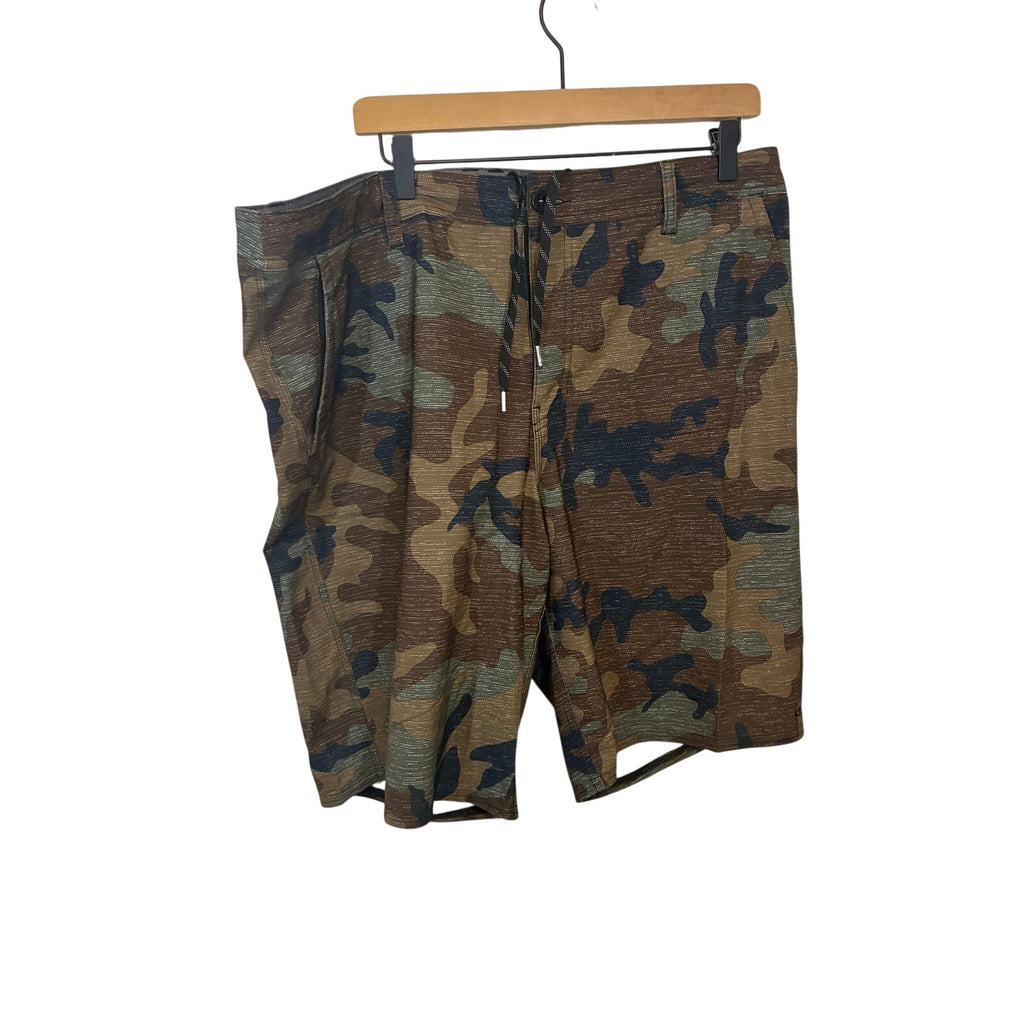 O'Neill Hybrid Boardshorts Mens 38 Camo Swim Trunks Shorts Surf Quick Dry
