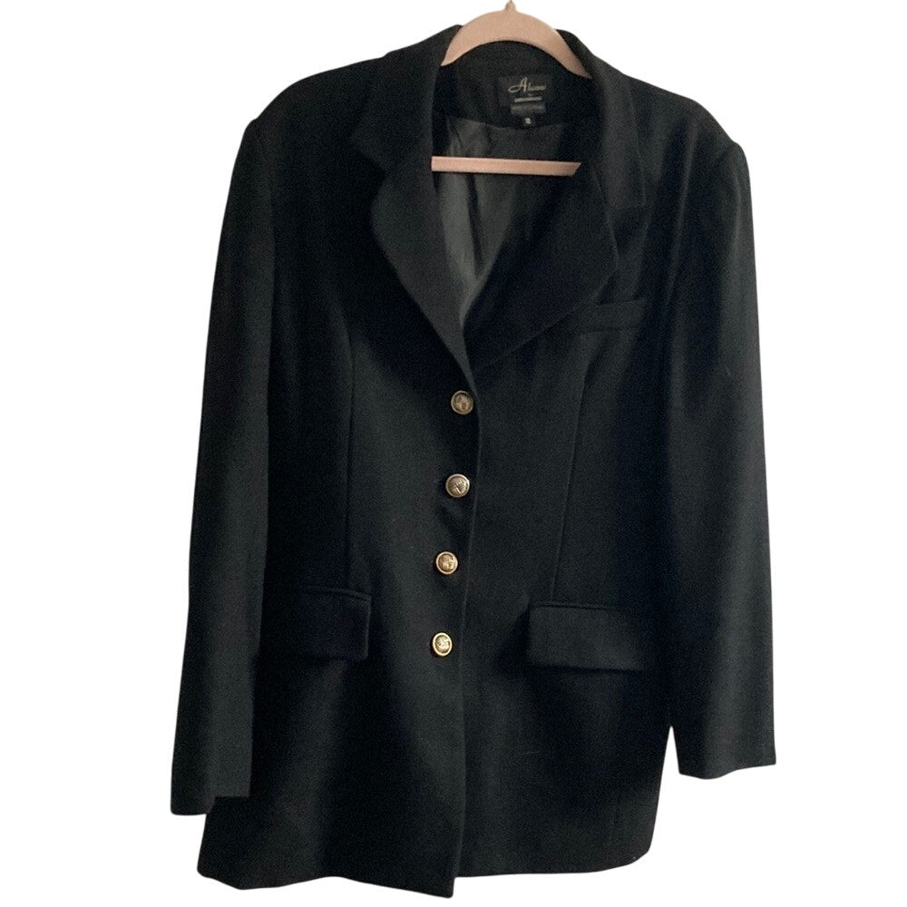Alanni by Donny Brook Vintage Wool Button Down Old Money SZ 12 Blazer