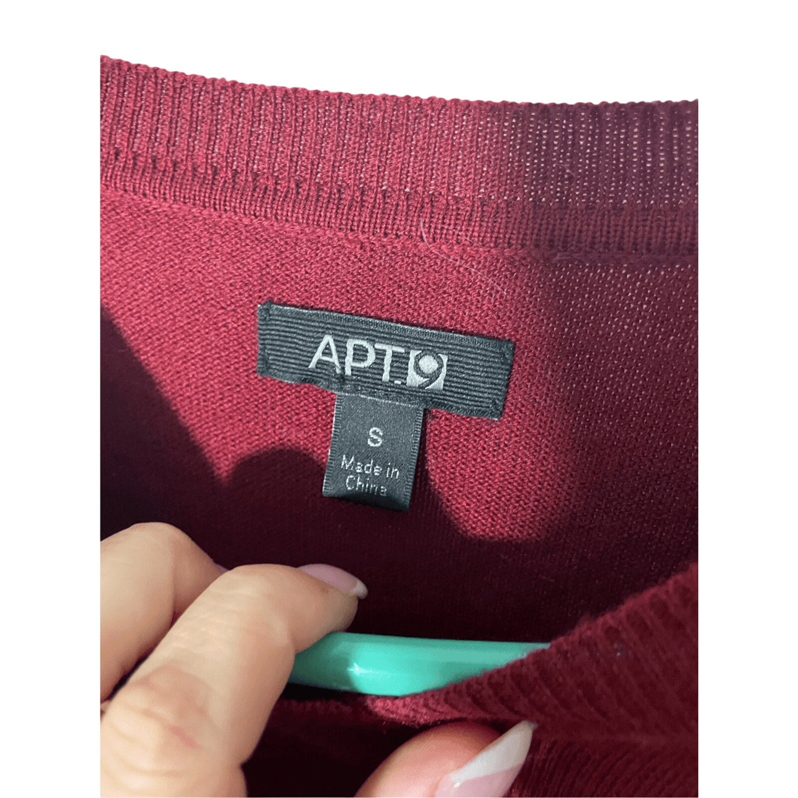 Apt 9 Men's Small Merino Wool Preppy Academia Business V-Neck Pullover Sweater