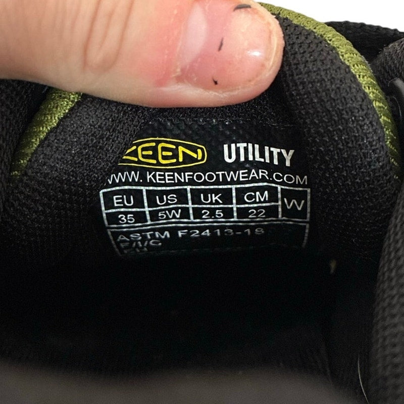 KEEN Vista Energy Women’s 5 Utility Gorpcore Hiking Work Sneakers Olive Green