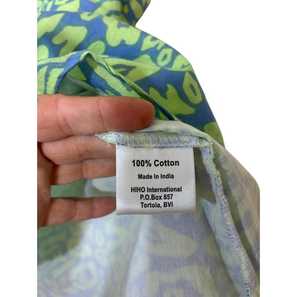 HIHO Tortola BVI Caribbean Resortwear Abstract Print Tank Top XS