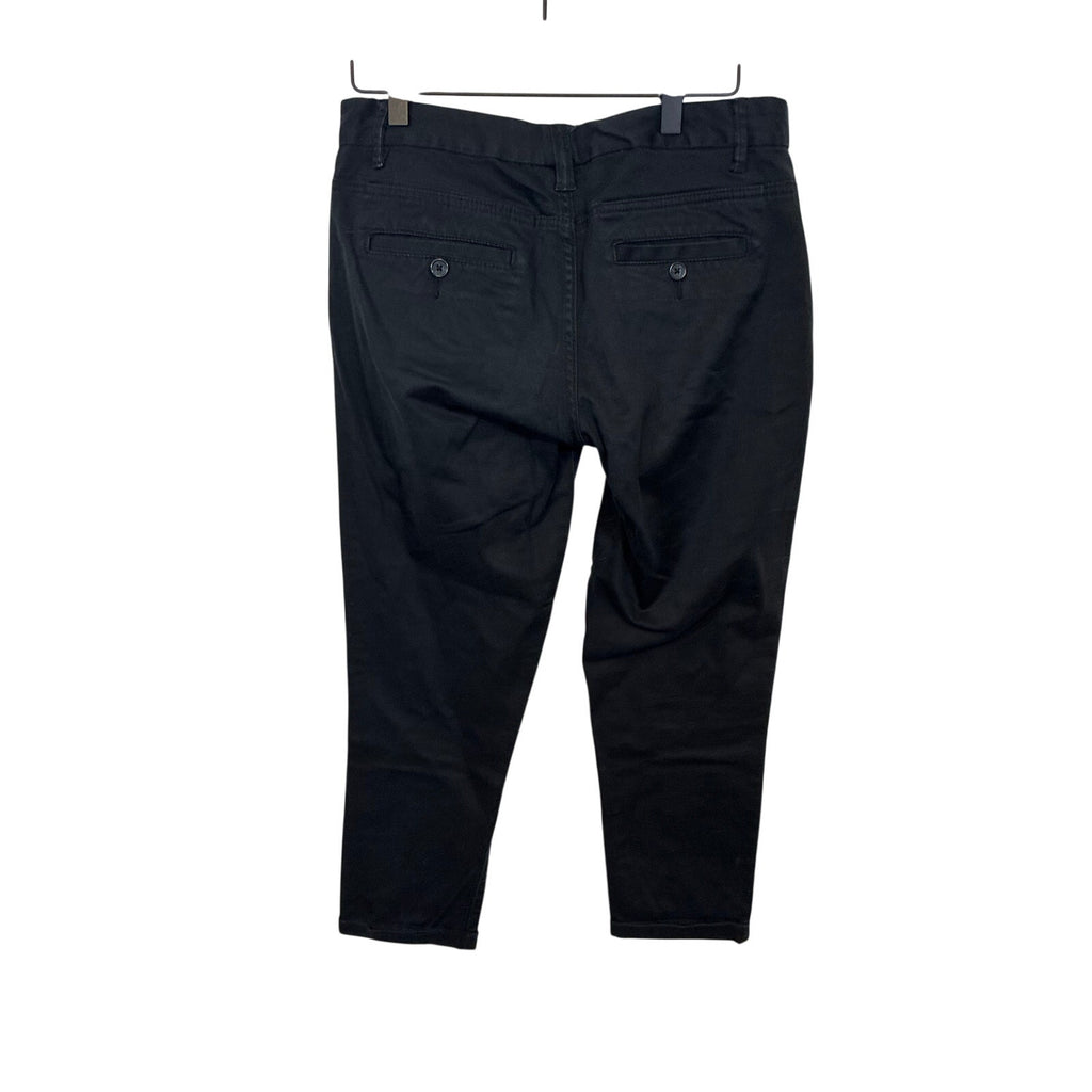 Calvin Klein Black Ankle Crop Jeans Women’s Size 4 Modern Chic Minimal Preppy