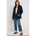 NWT Anne Klein Tartan Plaid Sweater Blazer Open Cardigan S Old Money Prep School