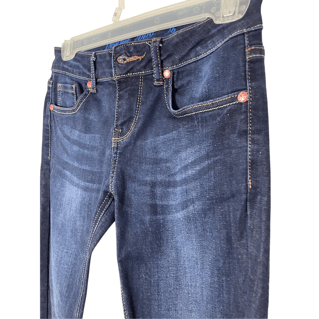 NWT Levis Denim 2009 Edition High Rise Dark Wash Mid Rise Skinny Jeans sz 26