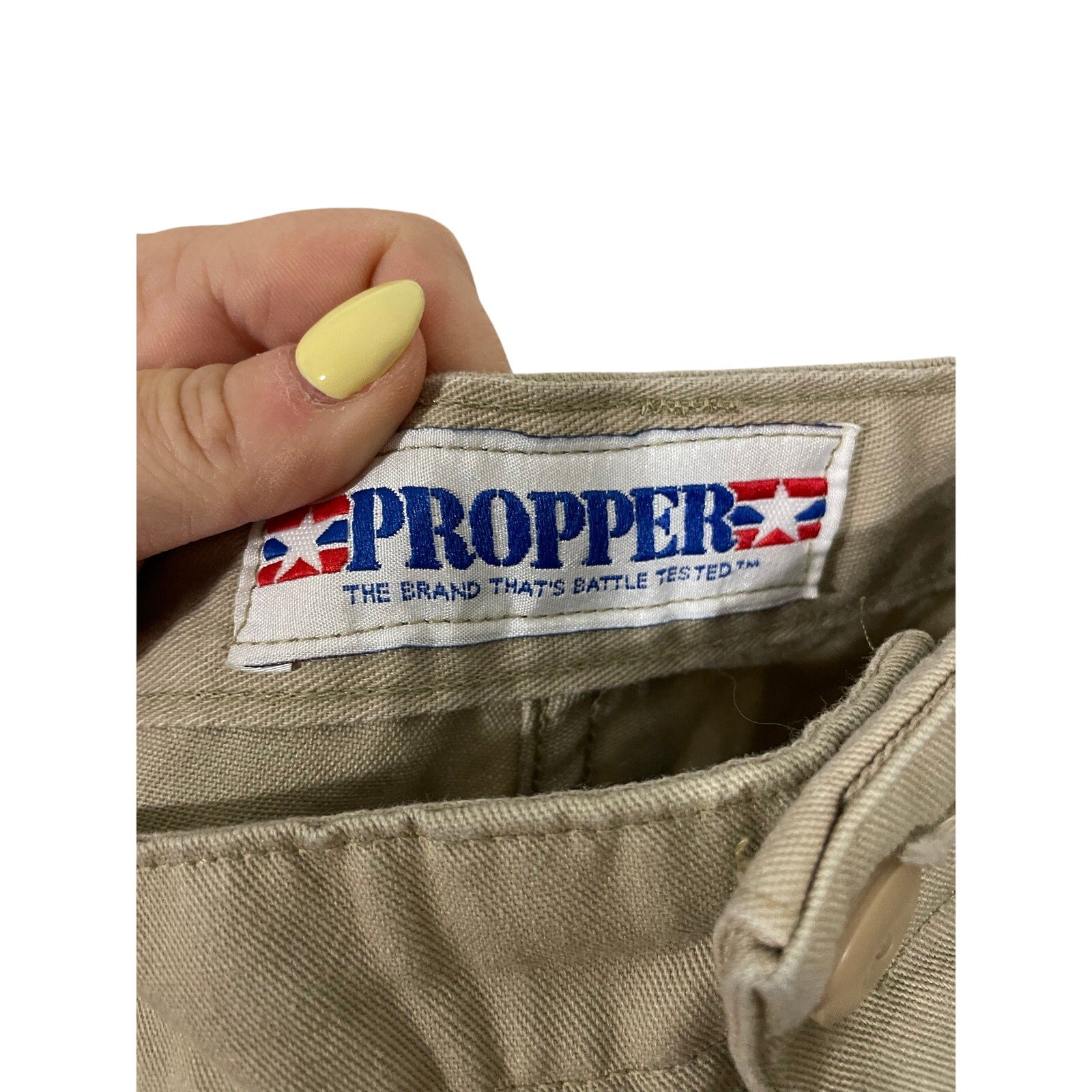 Mens Propper Tactical Utility Cargo Combat Tactical Pants XL Beige Khaki