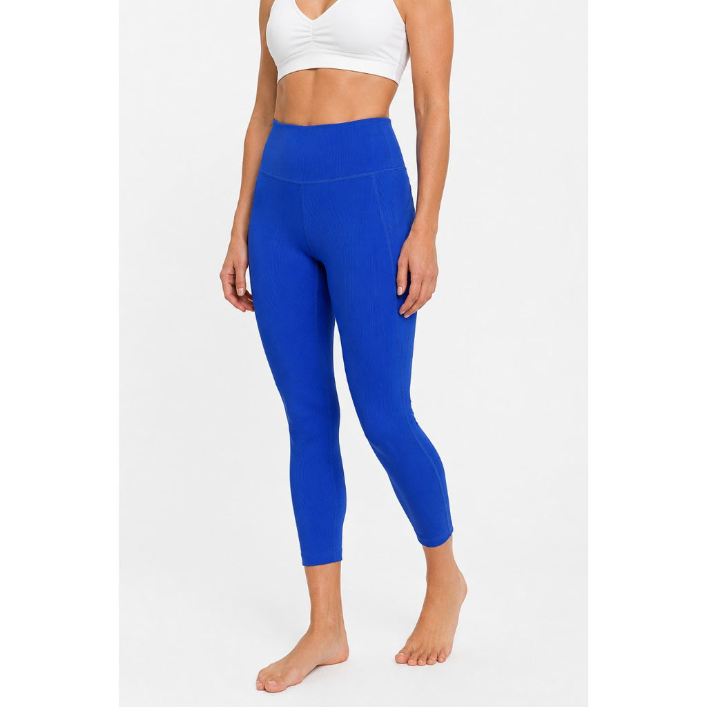 UnNew Spyder Active Leggings Women Cobalt Blue Pedal Pusher Leggings S Comfort