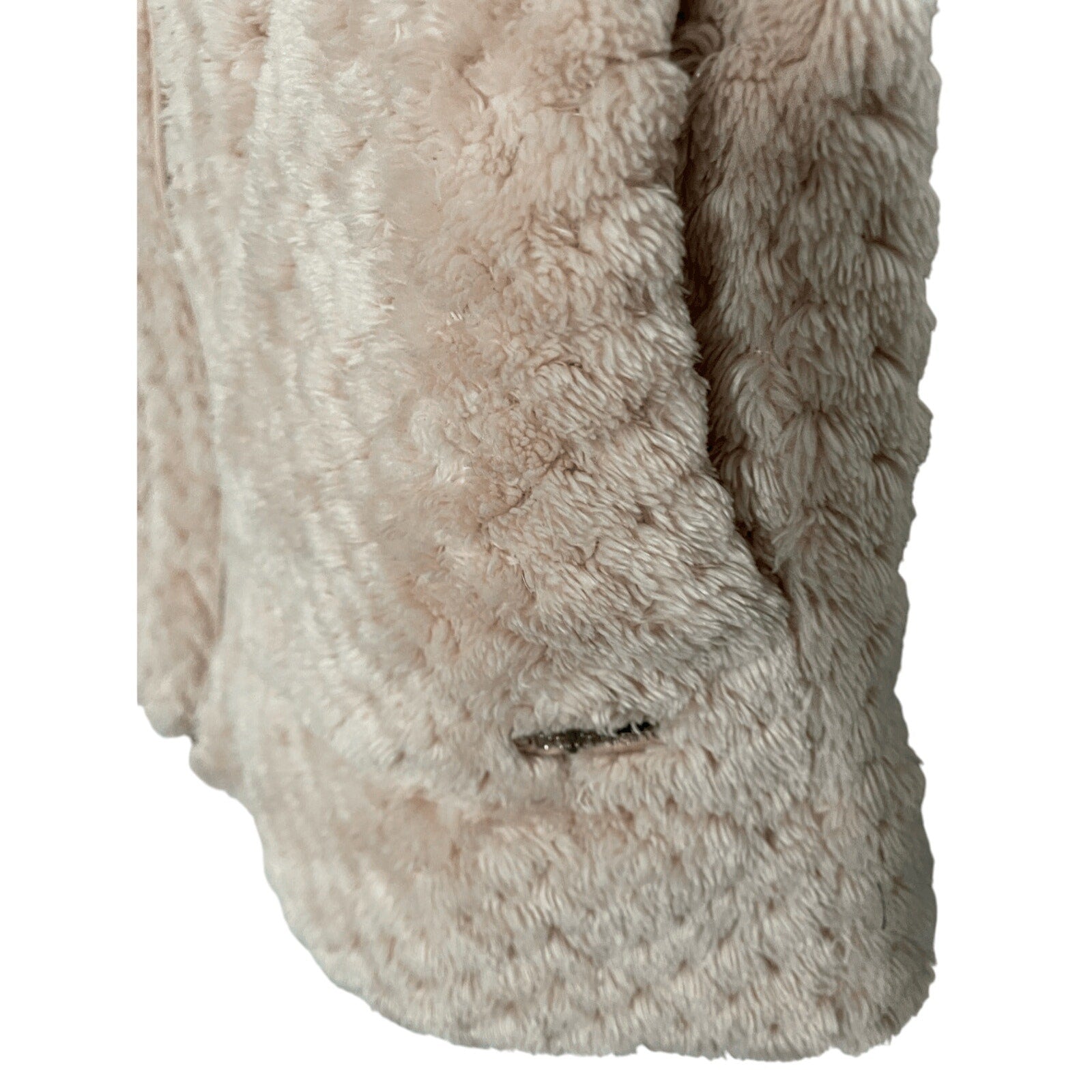 Calvin Klein Women's Suede Plush Blush Pink Vest Soft Girl Slavic Winter Russian