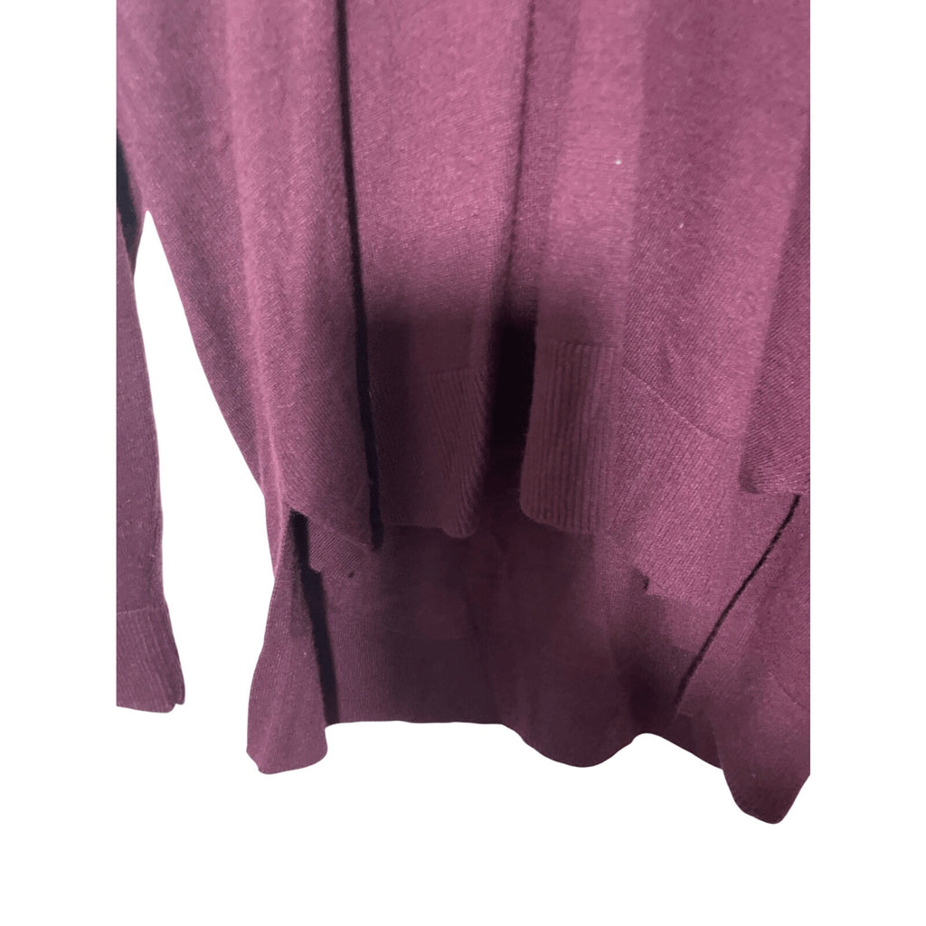 Revolve Chelsea 28 Sweater Cashmere Soft V-Neck Purple XS