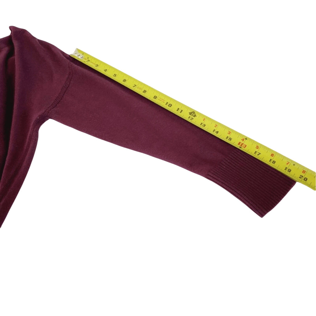 Revolve Chelsea 28 Sweater Cashmere Soft V-Neck Purple XS