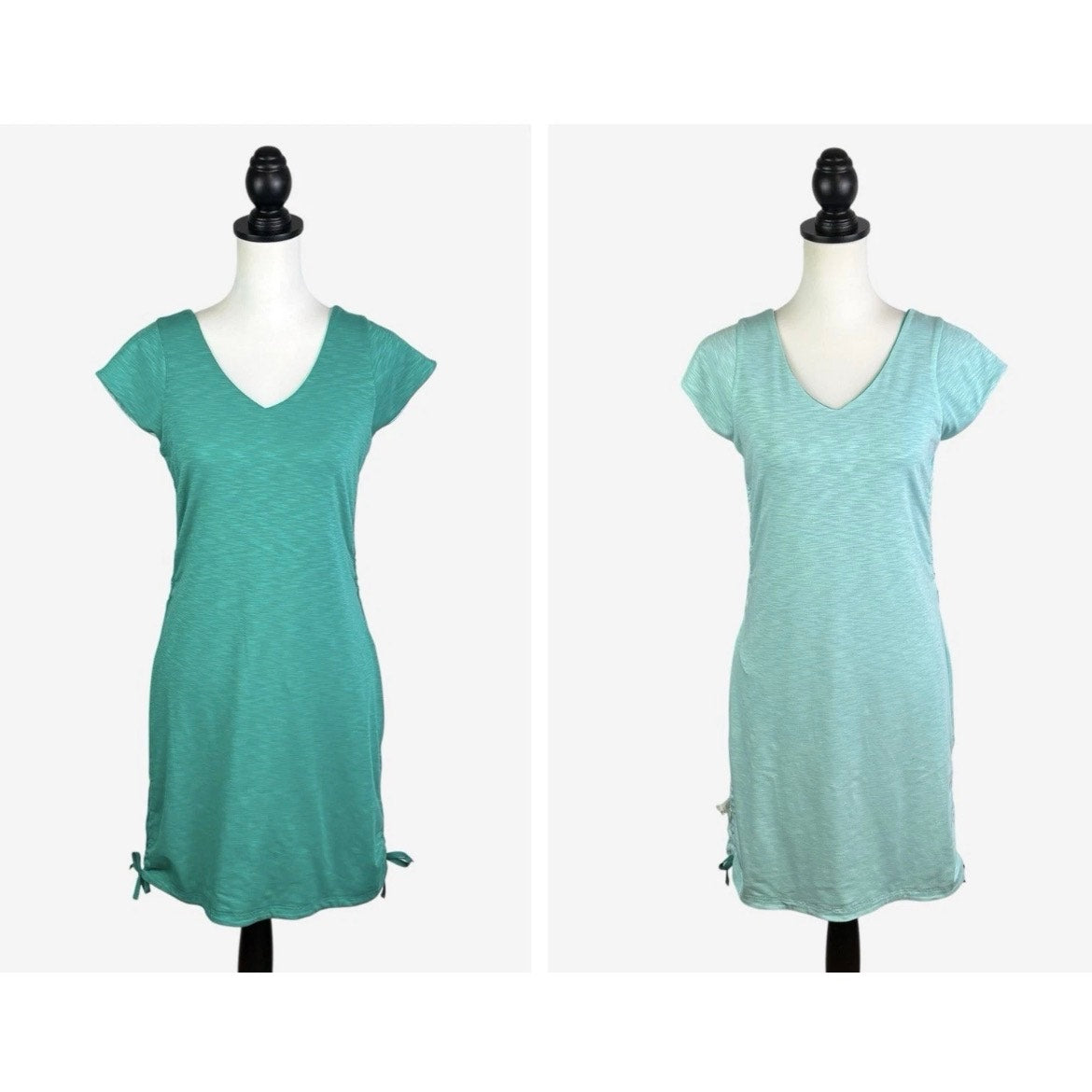 Title Nine Matahari Reversible Dress Jersey Knit Zip Lightweight Travel Outdoor