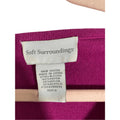 Soft Surroundings Oversized Fuschia Pink Cashmere Sweater Tunic