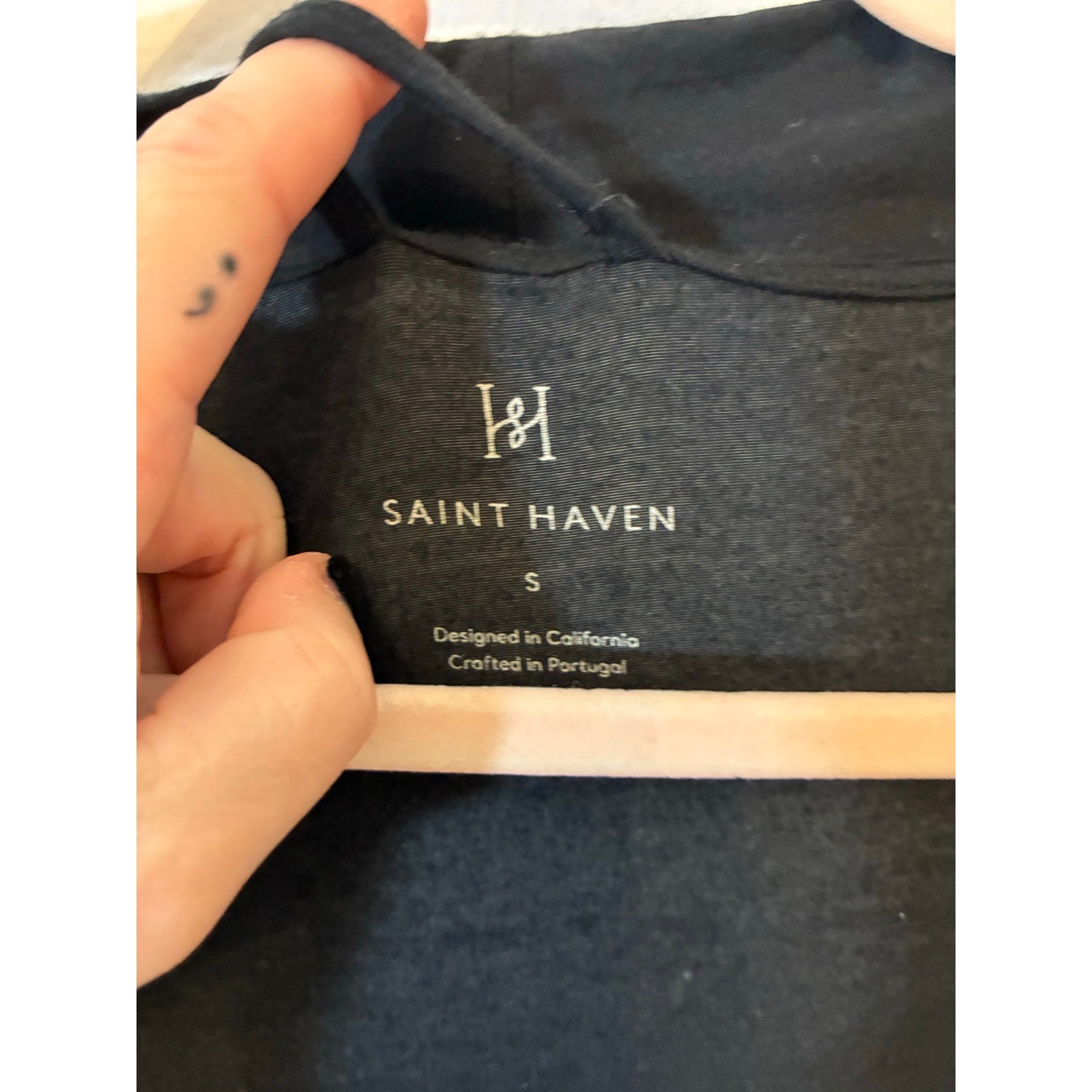 Safe Haven Cotton Loungewear Robe Soft Cozy Relaxed Homewear S Minimalist