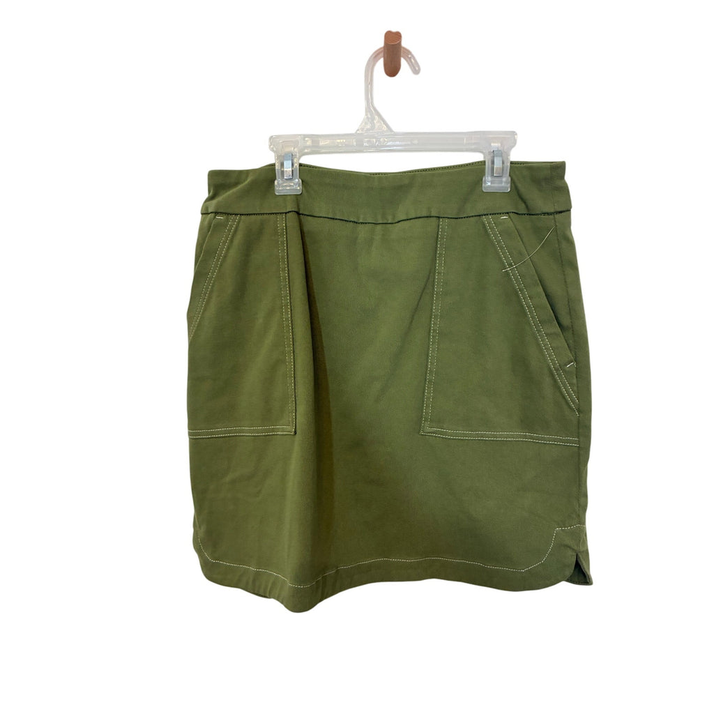 Tribal Army Green Utility Skort Gorpcore Hiking Tennis Pickleball Country Club M
