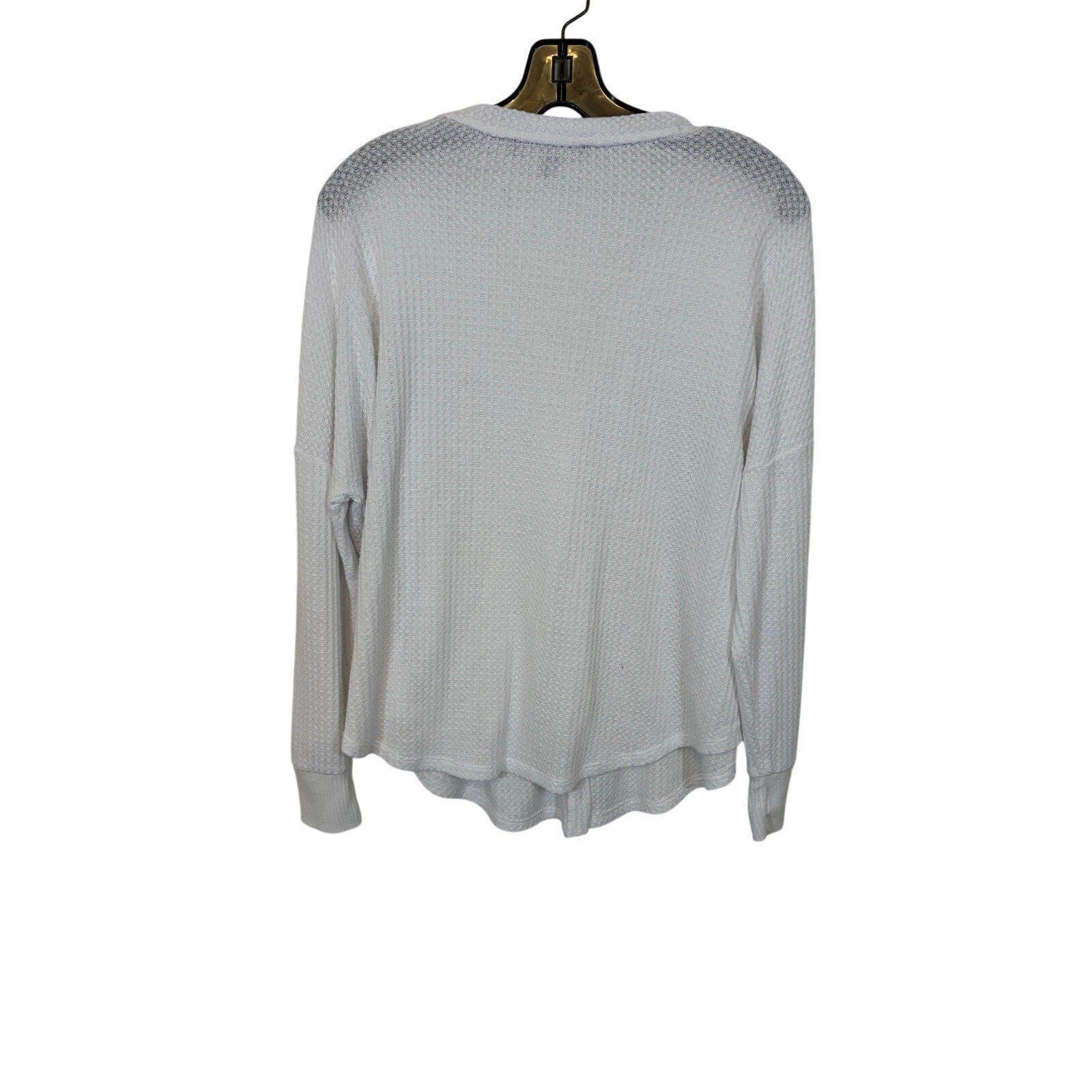 Tommy Hilfiger White Button Front Cardigan Sweater Women’s M Coastal Nautical