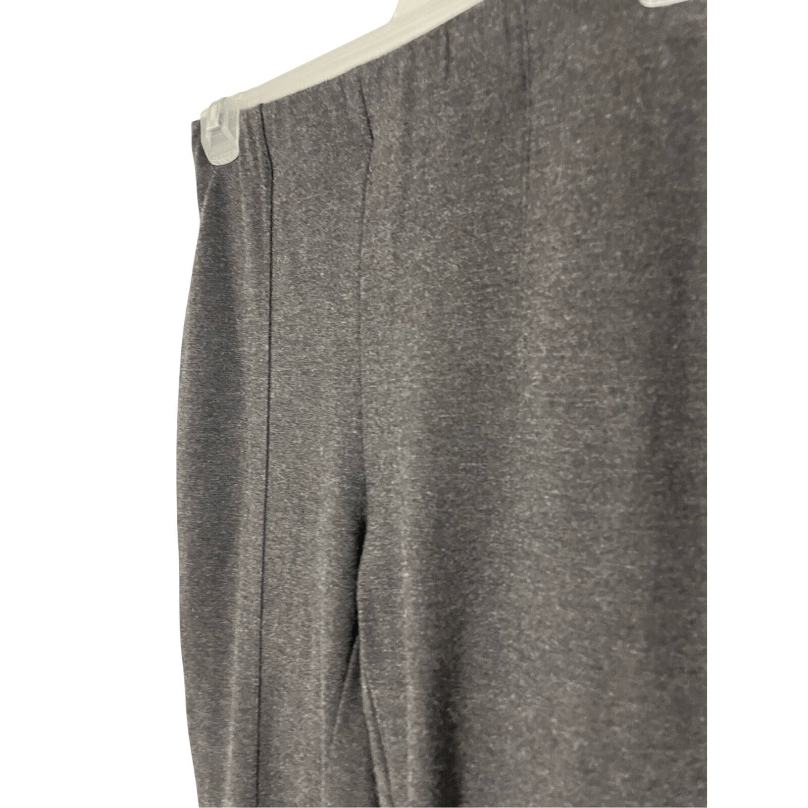 J. Jill XS Ponte Skinny Leg Dark Charcoal Solid High Rise Pull on Pants