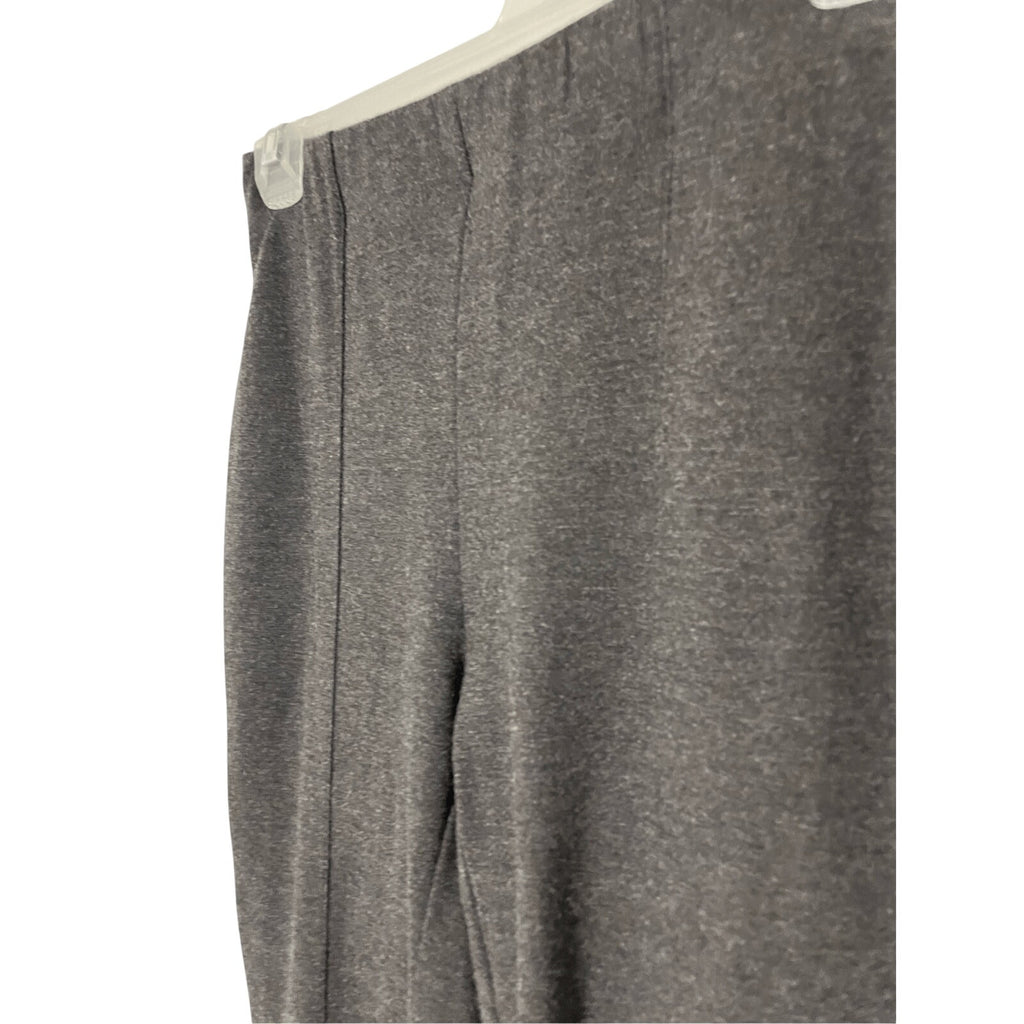 J. Jill XS Ponte Skinny Leg Dark Charcoal Solid High Rise Pull on Pants