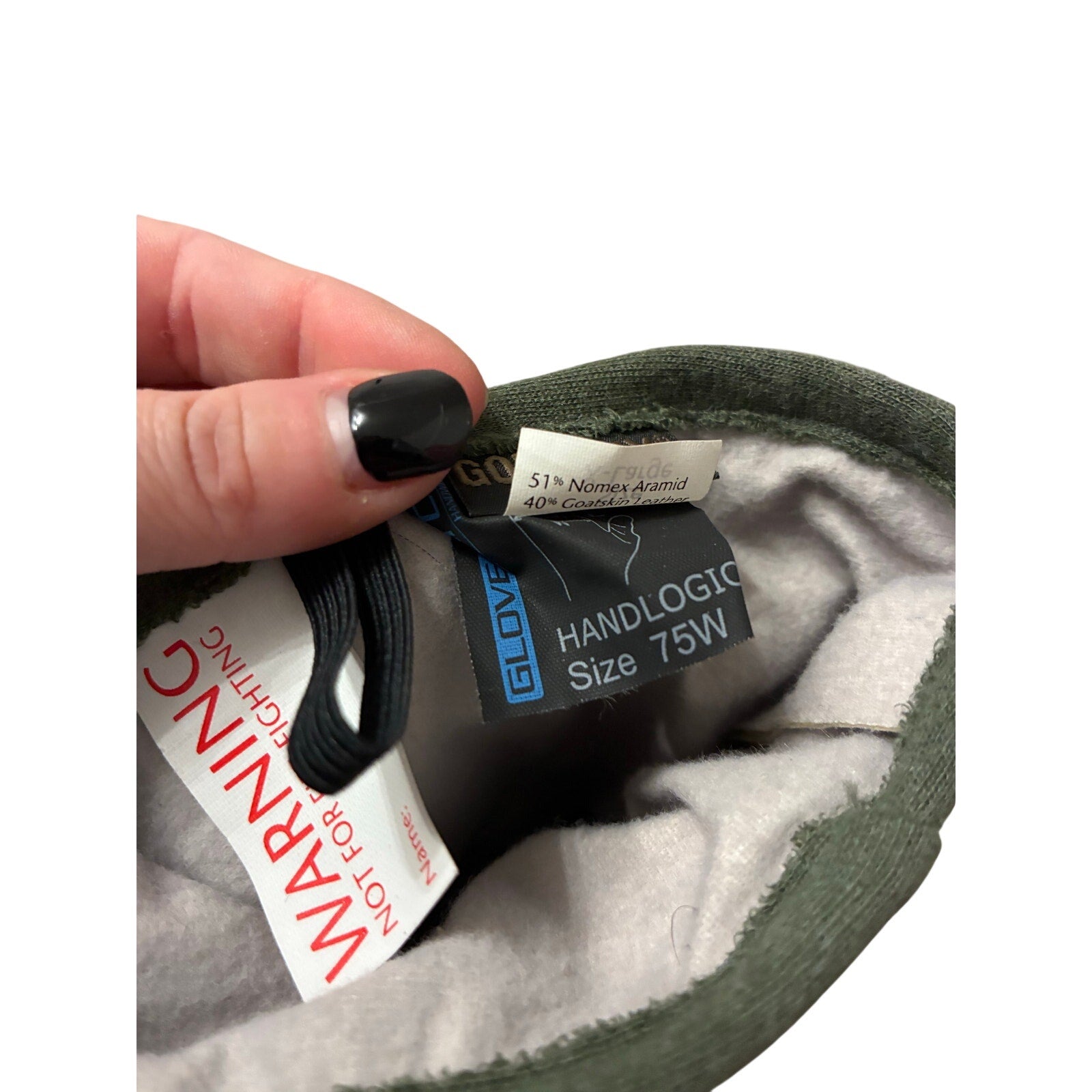 Masley CWF Cold Weather Flyer’s Gloves GORE-TEX Nomex Goatskin Gauntlet XL 75W