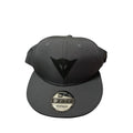 New Era 9FIFTY Dainese Snapback Cap Anthracite M/L Adjustable Hat New Black Gray