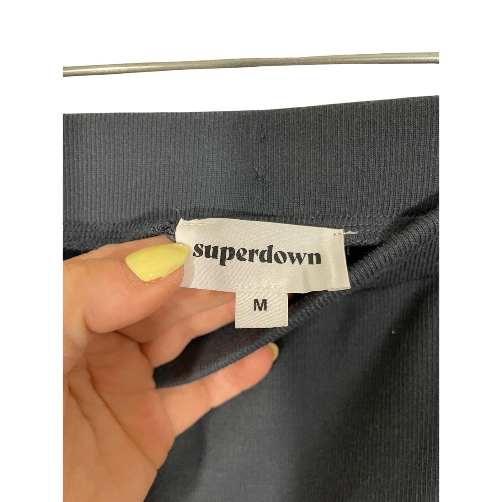 Superdown Casual Blue Gray Loungewear Pants M Relaxed
