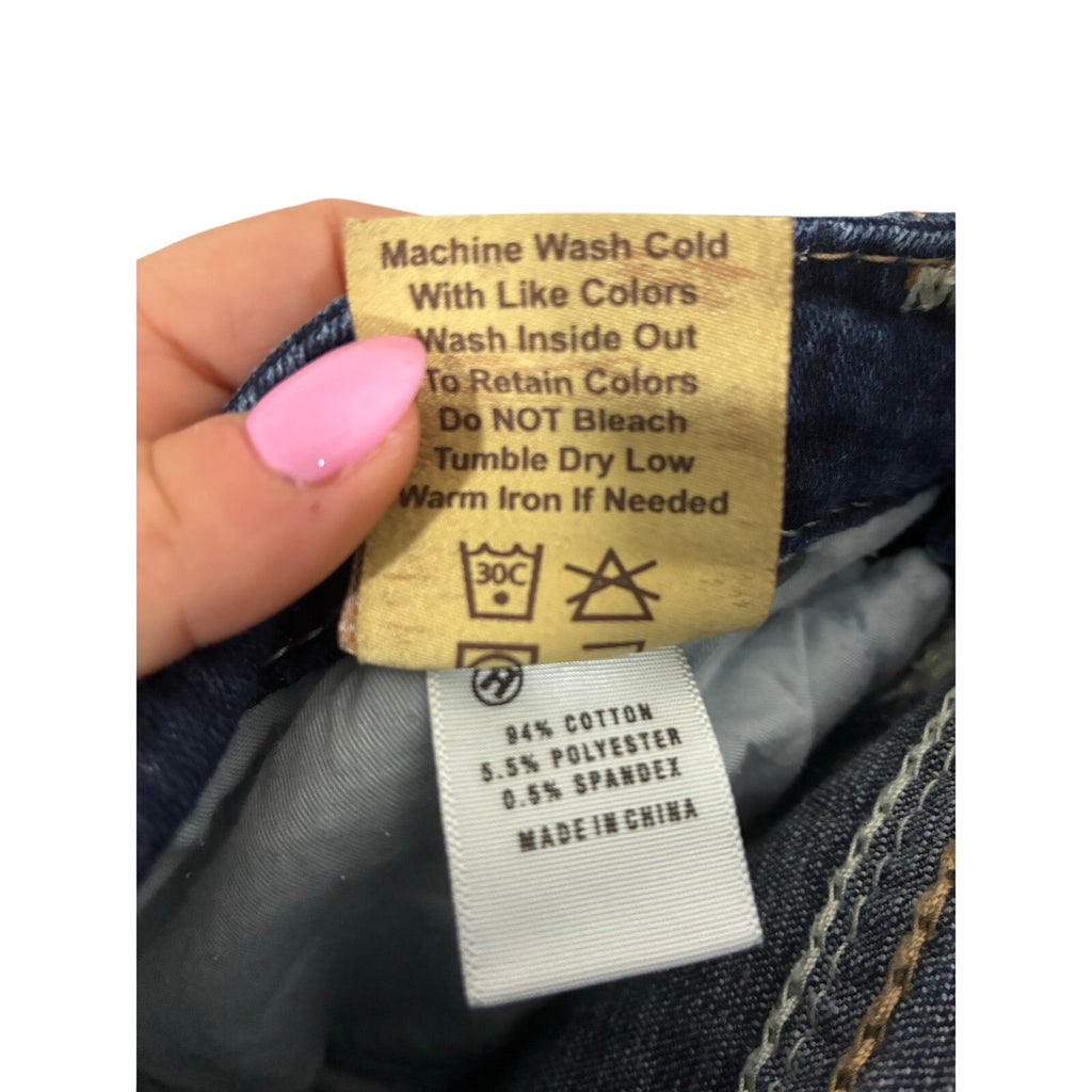 Big Star Jenae Skinny Stretch Jeans Cowboy Rodeo Ranch Low Rise Denim Farmer