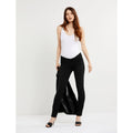 J. Brand Mama J Black Indigo Maternity Will Blend Suede Jeans Western Retro