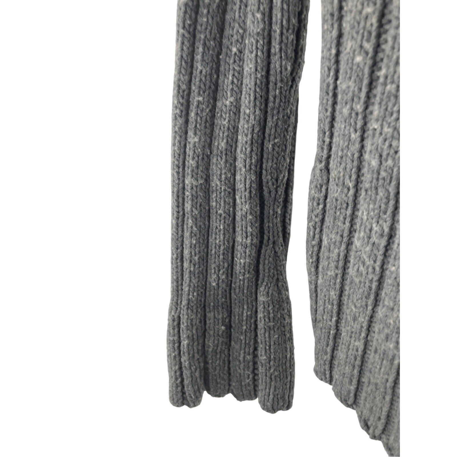 Express Women's Wool Heathered Gray Rug Carpet Patterned Texture Hoodie