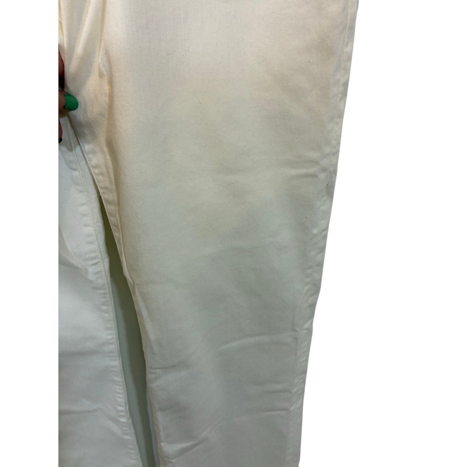 Gap Slim White Jeans 36x34 Men's Denim Pants Classic 5 Pocket Casual Streetwear