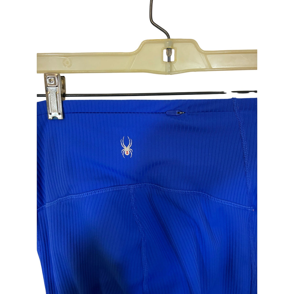 UnNew Spyder Active Leggings Women Cobalt Blue Pedal Pusher Leggings S Comfort