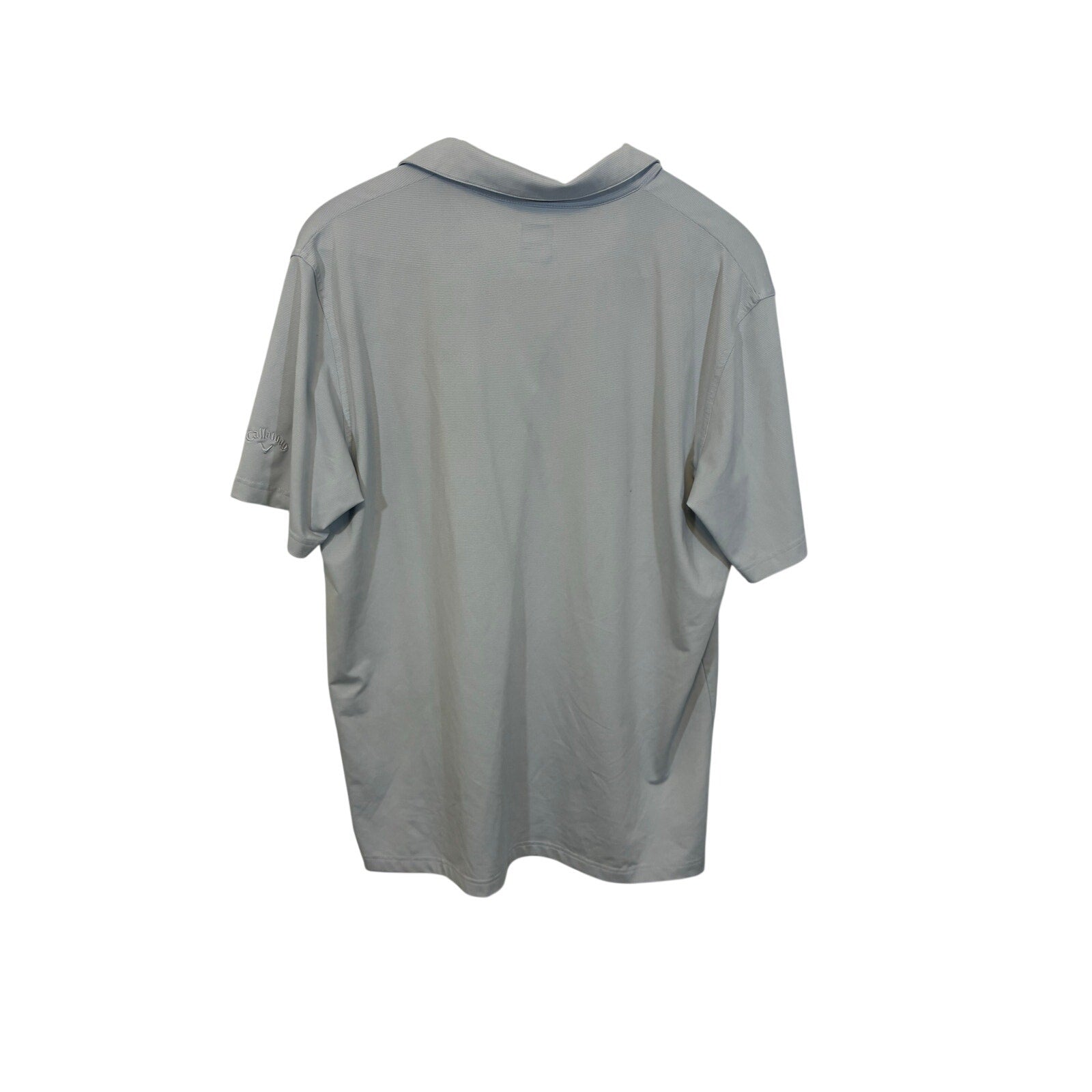 Callaway Opti-Dri Swing Tech Golf Polo Shirt Mens Gray Performance Stretch XL