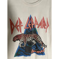 Def Leppard Unisex Graphic Tee Grunge Emo Rock Punk 90's Heavy Metal SZ Medium