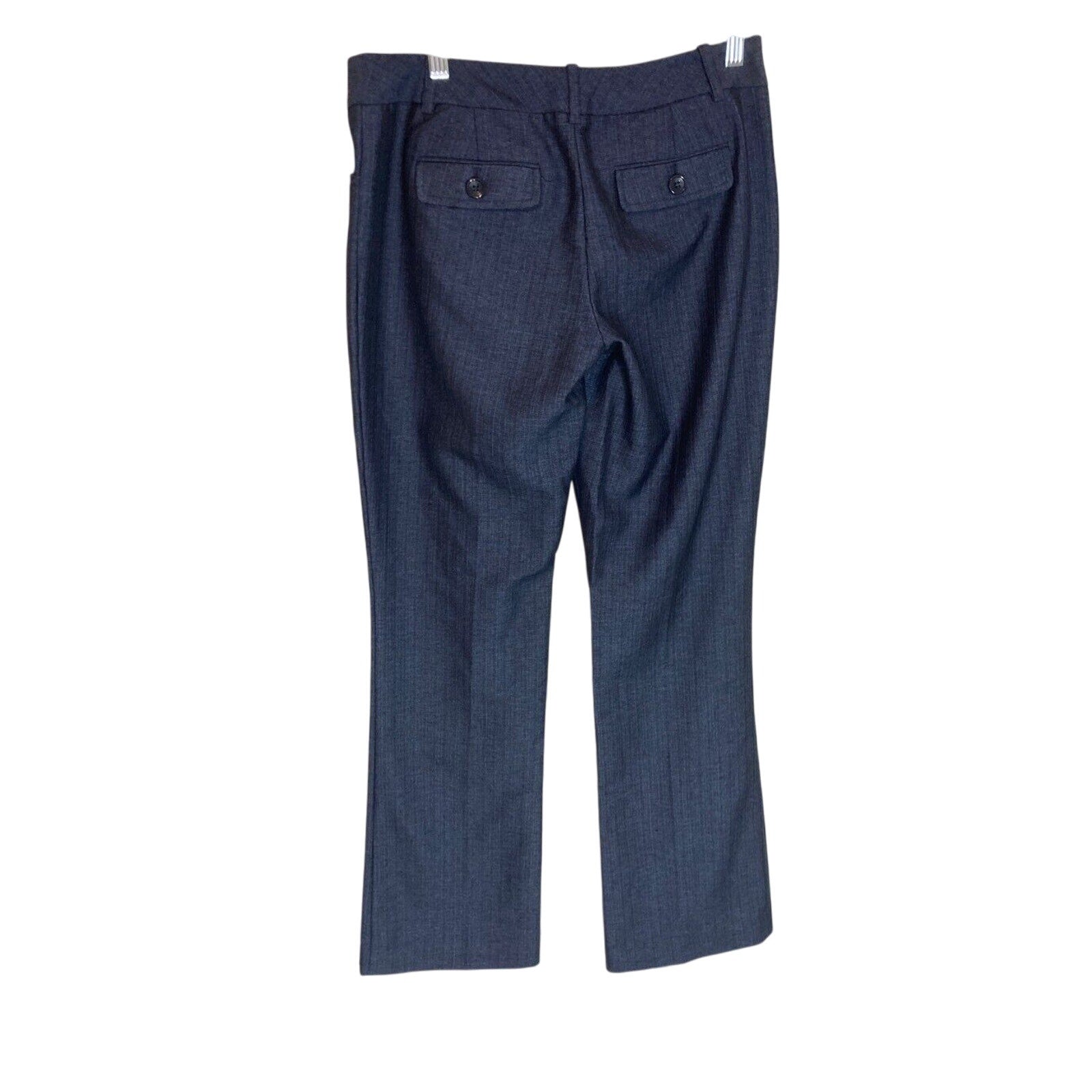 The Limited Blue Faux Denim Careerwear Job Attire Dress Slacks