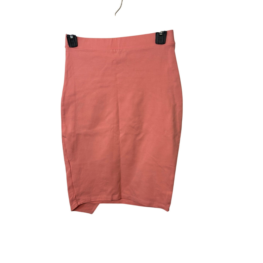 Iris Pink Twist Front Pencil Skirt Women’s Small Corpcore Preppy Minimalist