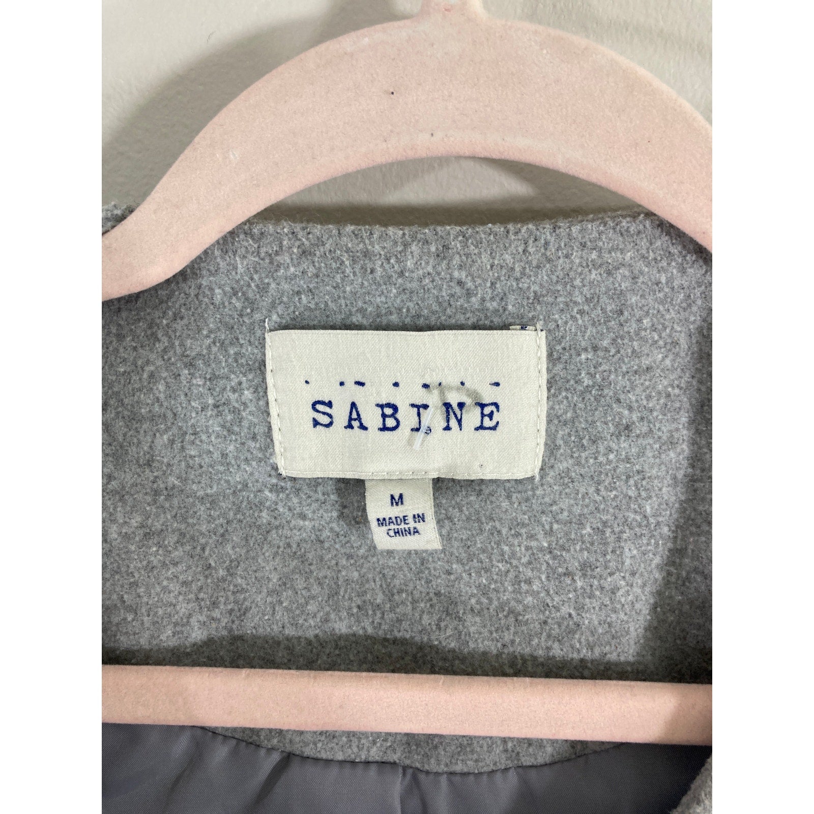 Sabine Women's Minimalist Colorblock Trench Coat  Medium