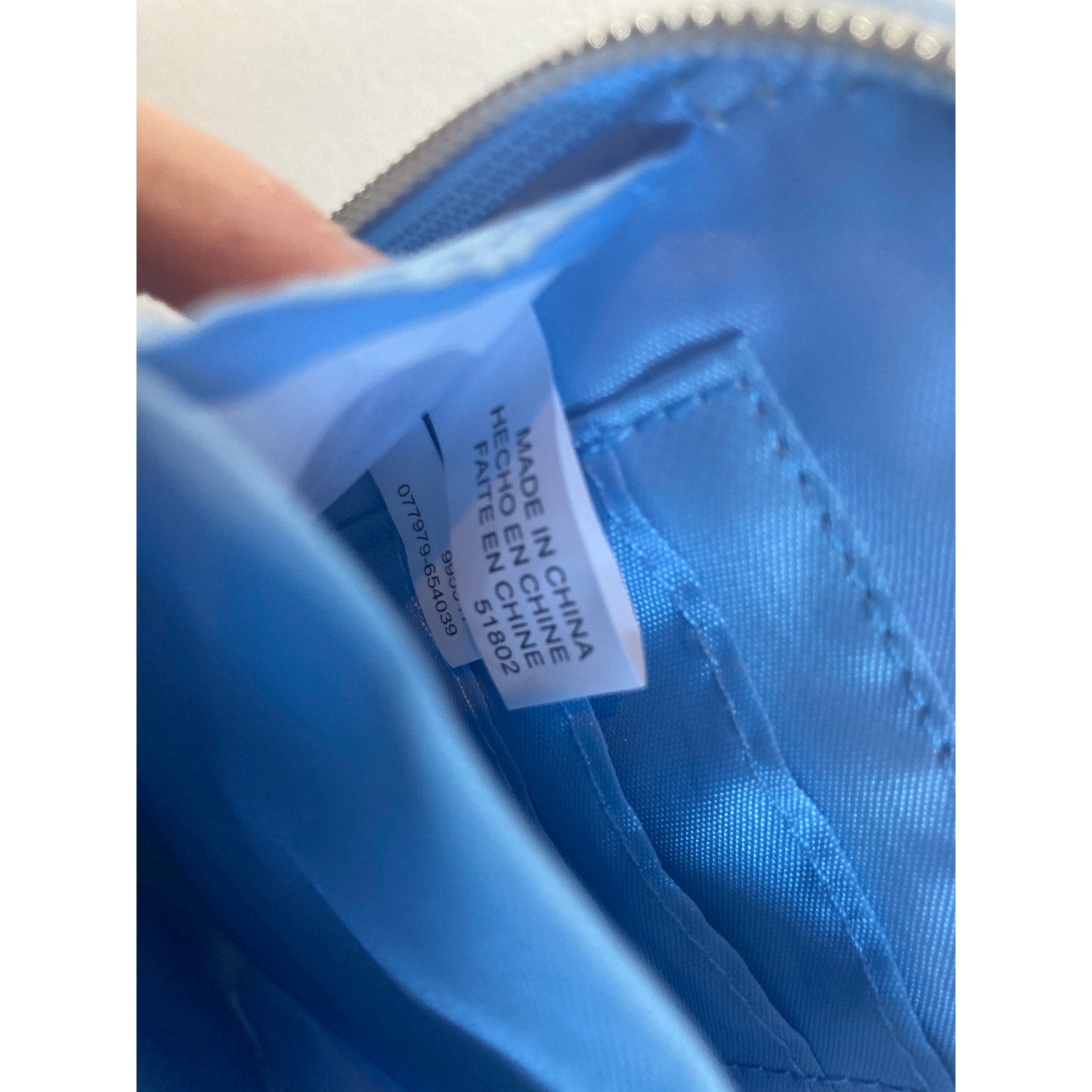 Y2K Blue Pastel Cell Phone Crossbody Pouch Purse
